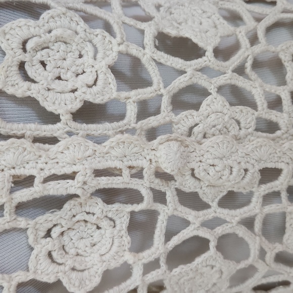 Vintage Crocheted tunic vest - Picture 2 of 4